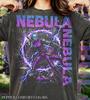 Nebula Vintage 90s Graphic Style Comfort Colors® Tshirt, M4rvel Cyborg Retro Sci-Fi Faded T-Shirt, Galaxy Guardian Streetwear, Y2k Gift