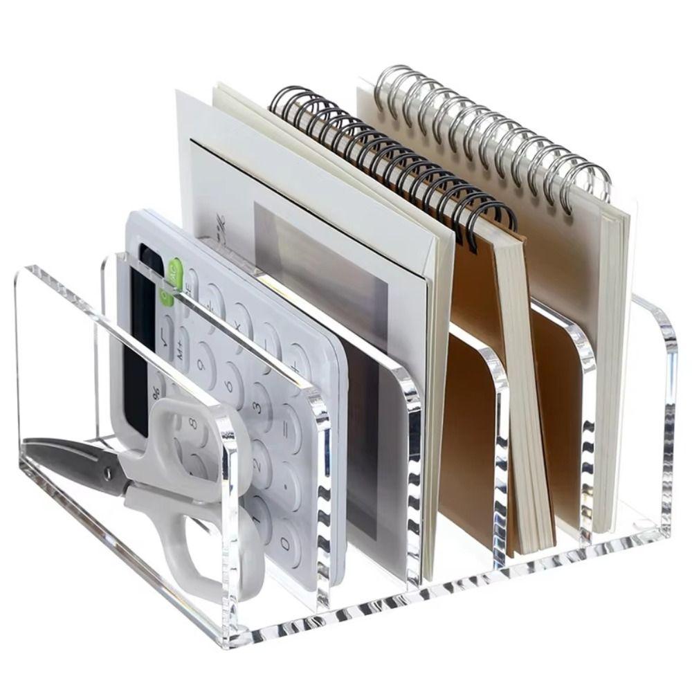 Transparent File Organizer Letter Holder Mail Organizer Desktop Organizer Office Supplies