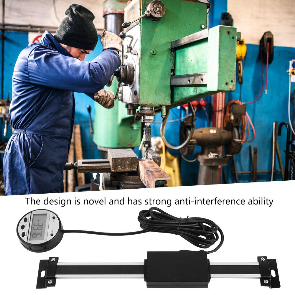 Digital Readout Kit Accurate Remote LCD Display Strong Anti Interference Convenient Battery Replacement Magnet Design for Woodworking Metalworking (wi