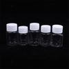 15-500Ml Transparent Plastic Bottle Wide Mouth Medicine Bottle With Screw Lid Seal Vials Liquid Reagent Container Food Grade