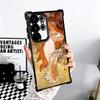 Vintage Alfons Mucha Primavera Plating Phone Case For Samsung Galaxy S24 S25 FE S26 Edge S23 Ultra S22 S21 Plus S20 Anti-Fall Ai