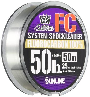 SUNLINE Harris Salt Mate System Shock Leader FC 50м 10 35LB №.
