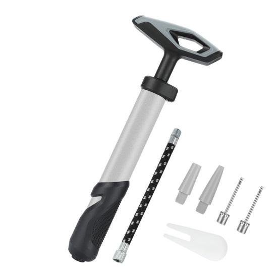 Насос для мячей Спортивный насос для мячей с иглами Насадка-удлинитель шланга Ручной воздушный насос Комплект для гимнастических мячей Волейбол Баскетбол Регби Шар