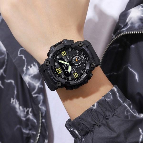 Luxury Sports Waterproof Watch Multi-watch S-1965 Gift Case Set