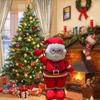 Giant Santa Claus Christmas Inflatable Foil Balloons Standing Balloons  Home New Year Party Supply