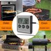 Цифровой кухонный термометр для приготовления пищи, мяса, температуры для духовки, гриля, барбекю, таймера с зондом, измеритель температуры для приготовления пищи
