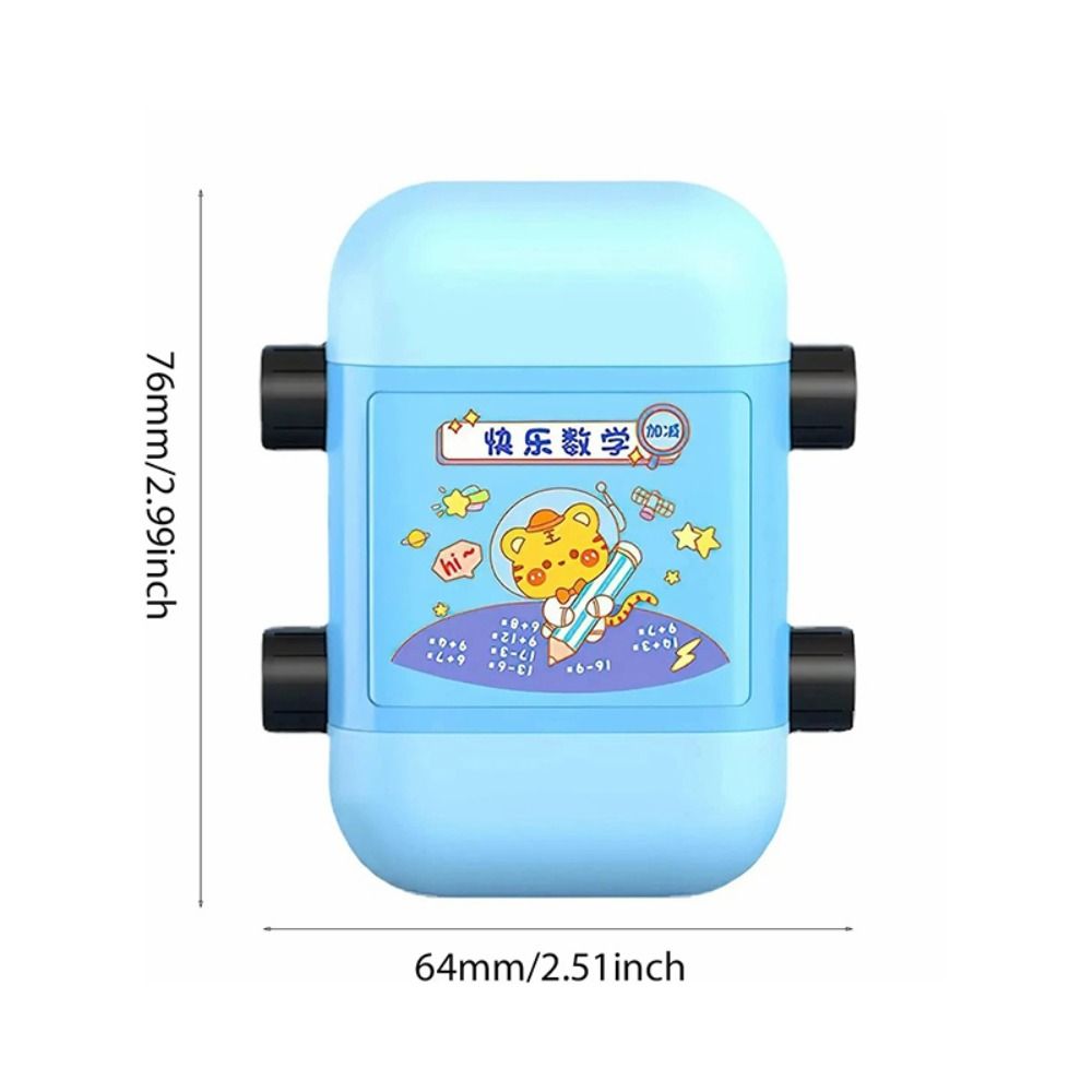 2-in-1 Math Rolling Stamp Reusable Arithmetic Practice Stamp High Quality Math Roller Stamp School