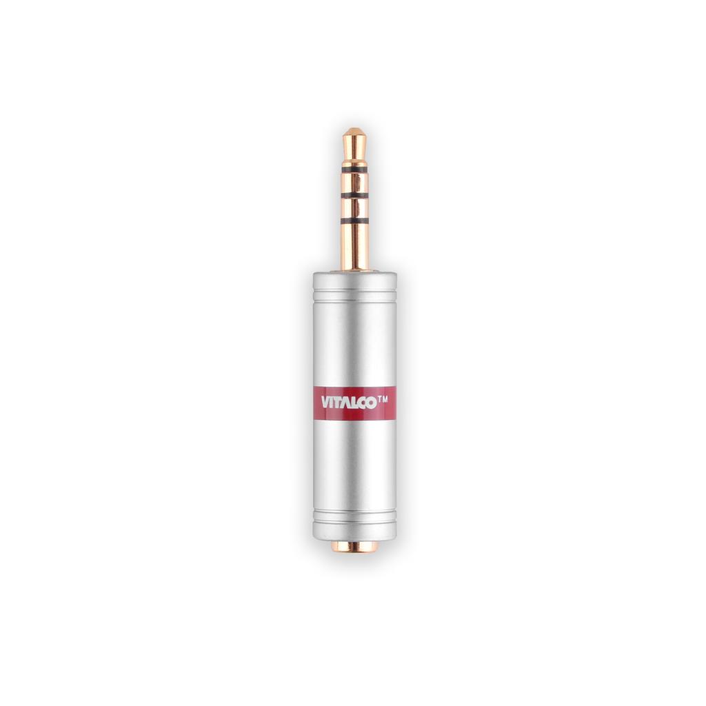 Jack 3.5 4-Pol Plug - Jack 3.5 Stereo Socket Adapter Vitalco (P1)