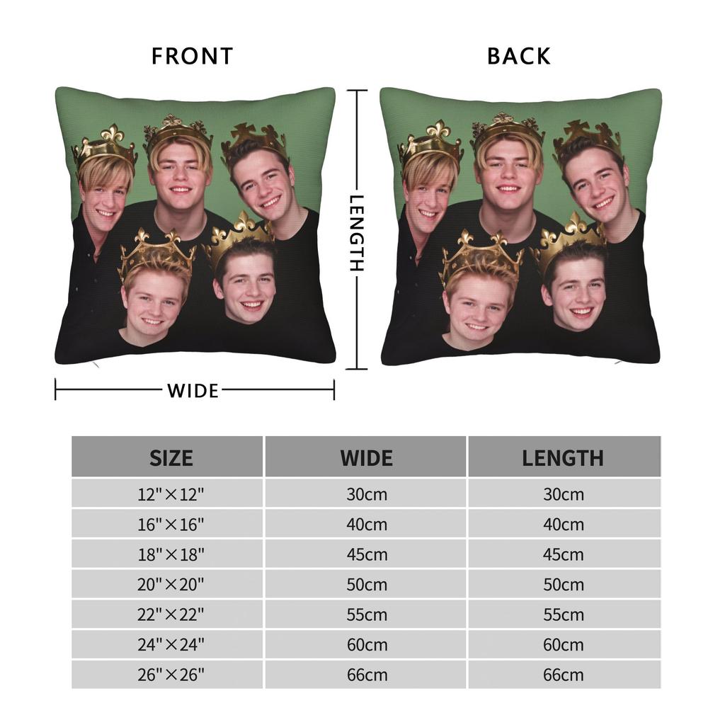 Westlife Boys Pillowcases Cute Funny Pillow Case For Sofa Couch Bed Living Room Comfy Pillow Cover