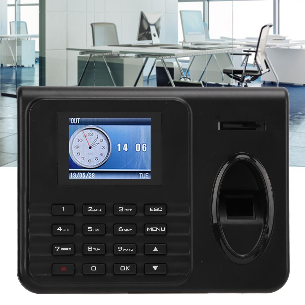 Fingerprint Time Attendance Machine Fingerprint Password Recognition Chinese English Time