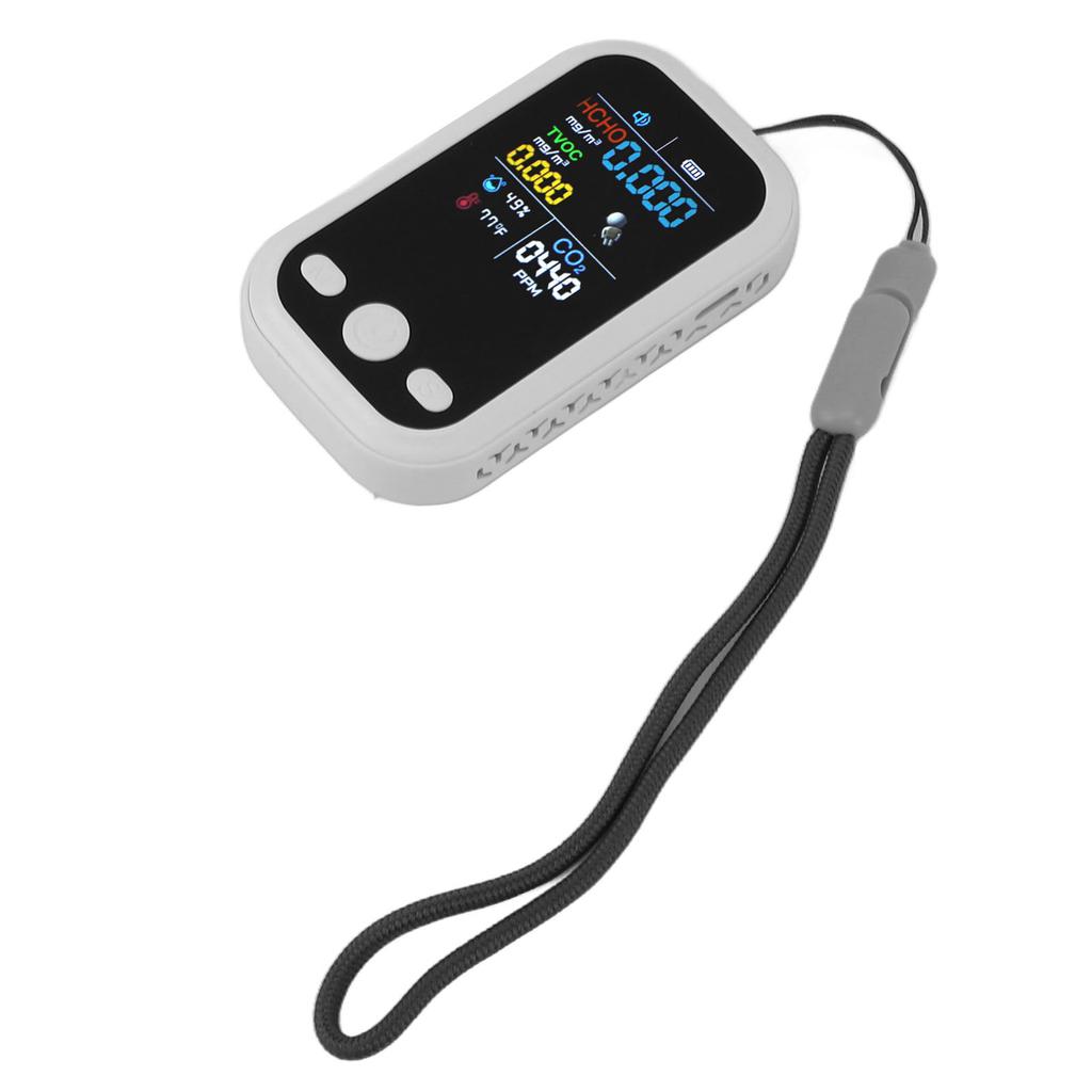 5 в 1 монитор качества воздуха многофункциональный умный портативный детектор CO2 влажности температуры для