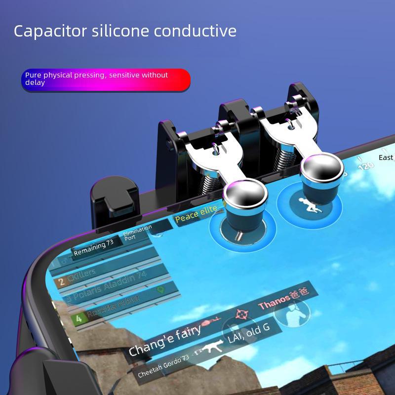 M11 Шестипальцевый перезаряжаемый металлический игровой контроллер с теплоотводом