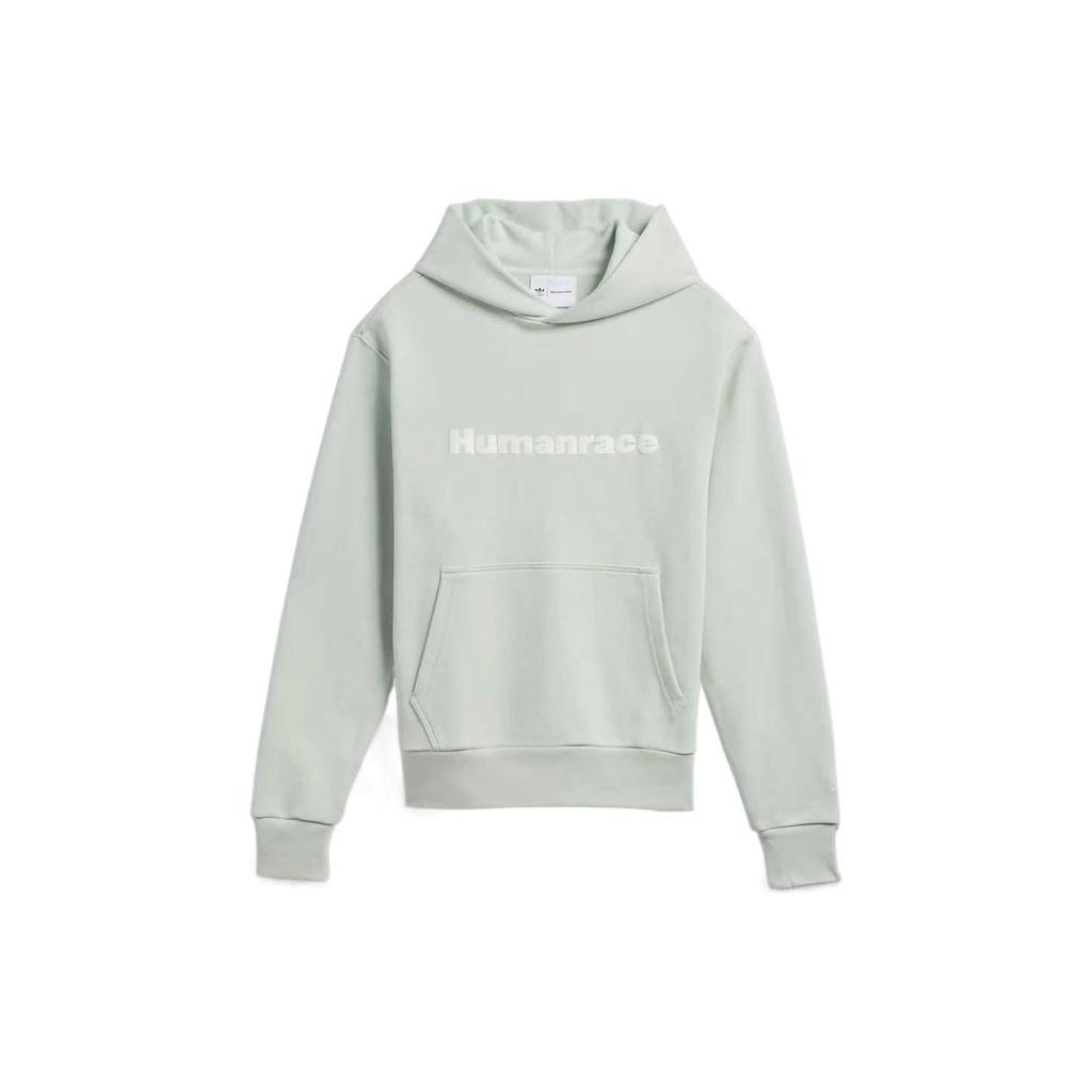 Adidas X Pharrell Williams Basics Hoodie Linen Green Unisex Tops HS4815