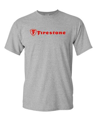 Футболка Firestone Tires футболка с изображением автомобиля