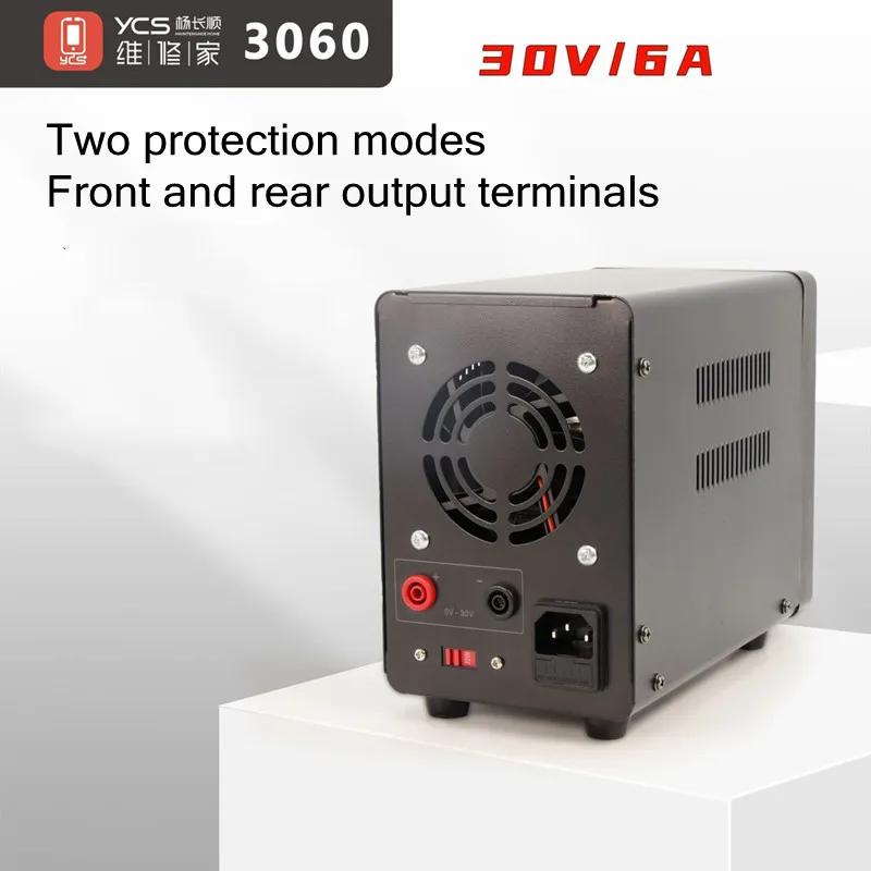 YCS 3060 DC Амперметр для ремонта коротких замыканий при обслуживании мобильных телефонов 30В 16А 180Вт Высокомощный Регулируемый Блок Питания