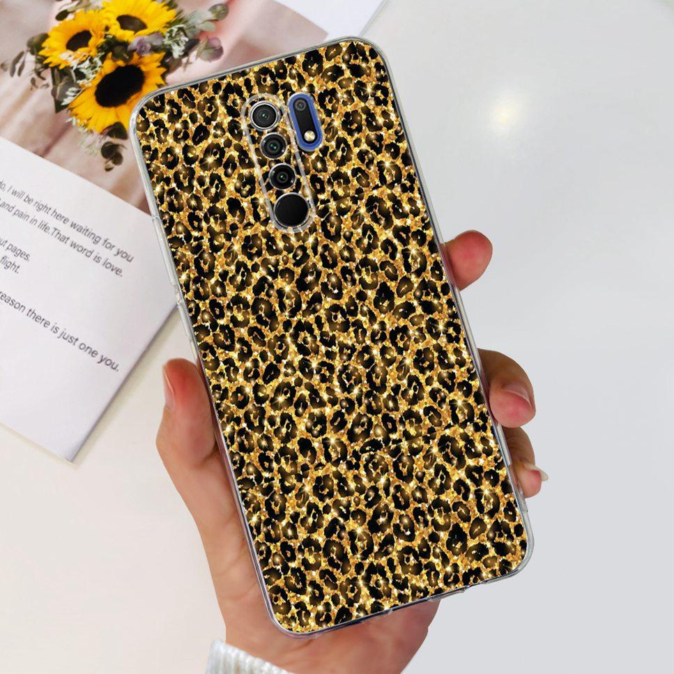 New For Xiaomi Redmi 9 Case Cute Cat Luxury Flower TPU Soft Silicone Clear Cover For Xiaomi Redmi 9 9A 9a 6.53"Bumper Phone Case