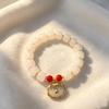Chinese New Chinese Style Safety Lock Bracelet Men and Women Trendy Vintage Ethnic Style Versatile Bracelet Women Daily Wear Bracelet