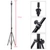 Adjustable Metal Tripod Stand Holder Hairdressing Training Head Mold Wig Mannequin Stand