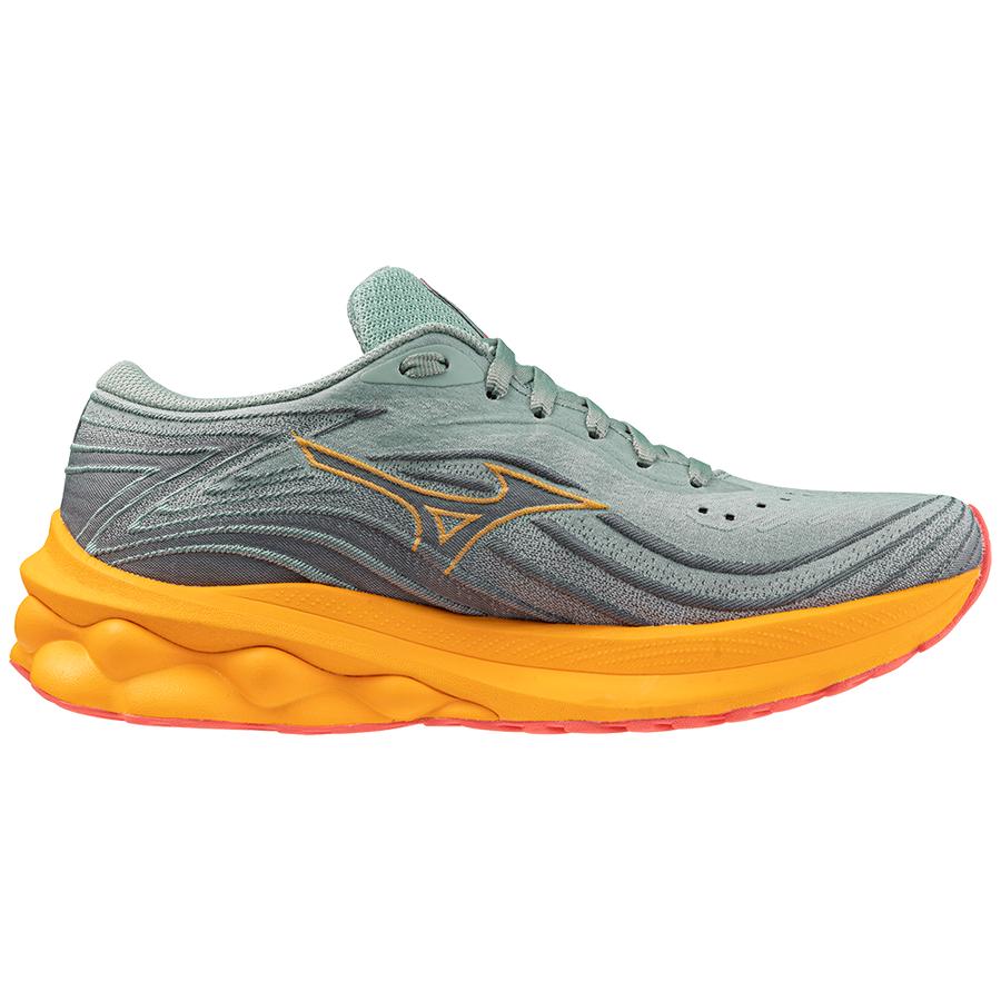 Sports shoes Mizuno orange Wave Skyrise 5