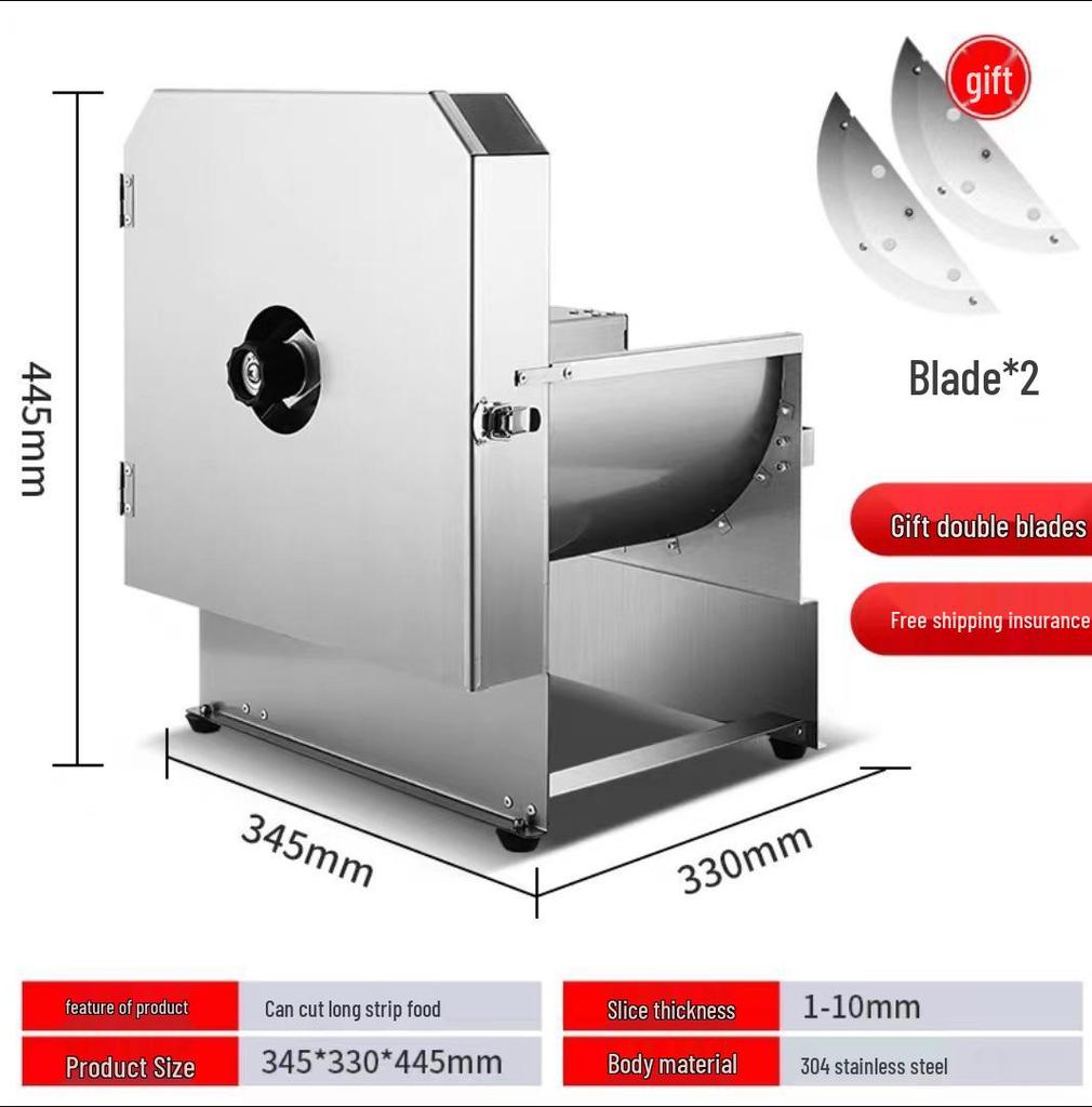 Ручная электрическая slicer из нержавеющей стали для фруктов и овощей