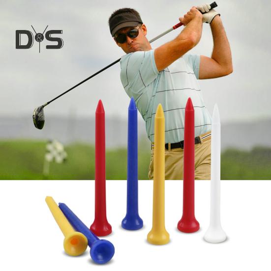 100 шт. деревянных ти для гольфа, уменьшающих трение и боковое вращение, аксессуар для гольфа для улучшения дальности и точности