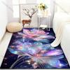 Multiple sizes Fantasy starry flowers Carpet for Living Room Bedroom Sofa Home Decor Rus Non-slip Floor Mat Luxury Gift