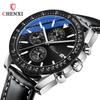 CHENXI 960 Casual Sport Watch for Men Luxury Genuine Leather Waterproof Luminous Calendar Quartz Watches Men's Bracelet reloj