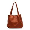 2024 Vintage Chic Pu Handbag With Spacious Interior And City Classic Design