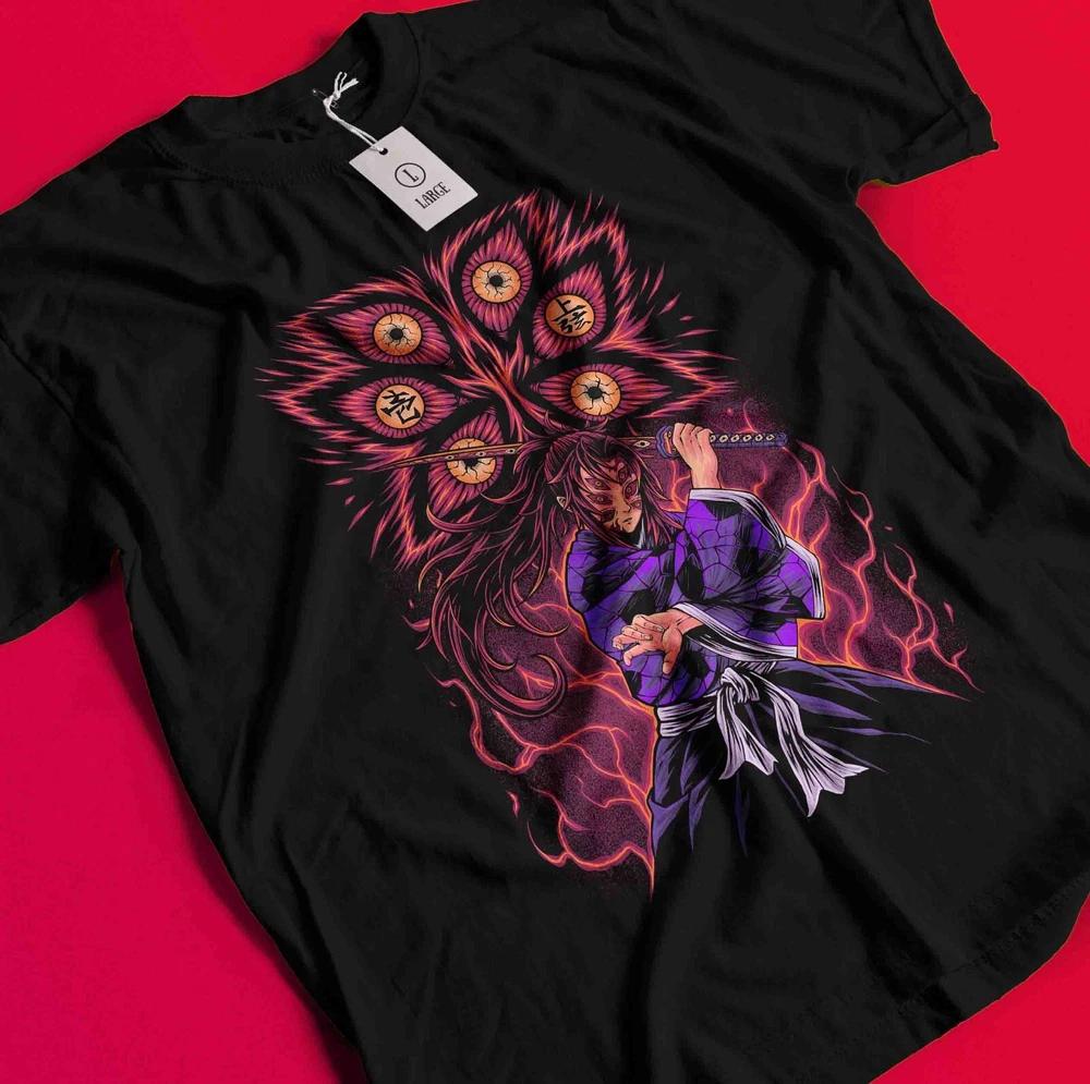 Demon Slayer Shirt Kokushibo Upper Moon 1 Tshirt Zenitsu Tshirt Muzan Tanjiro
