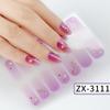 Трехмерная водонепроницаемая не требующая глажки гелевая пленка для ногтей полная наклейка весенне-летняя пленка для ногтей бумага пленка для ногтей бумага