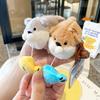 Engaging Colorful And Otter Plush Keychain Fun Toy For Keyring Gift Accessories