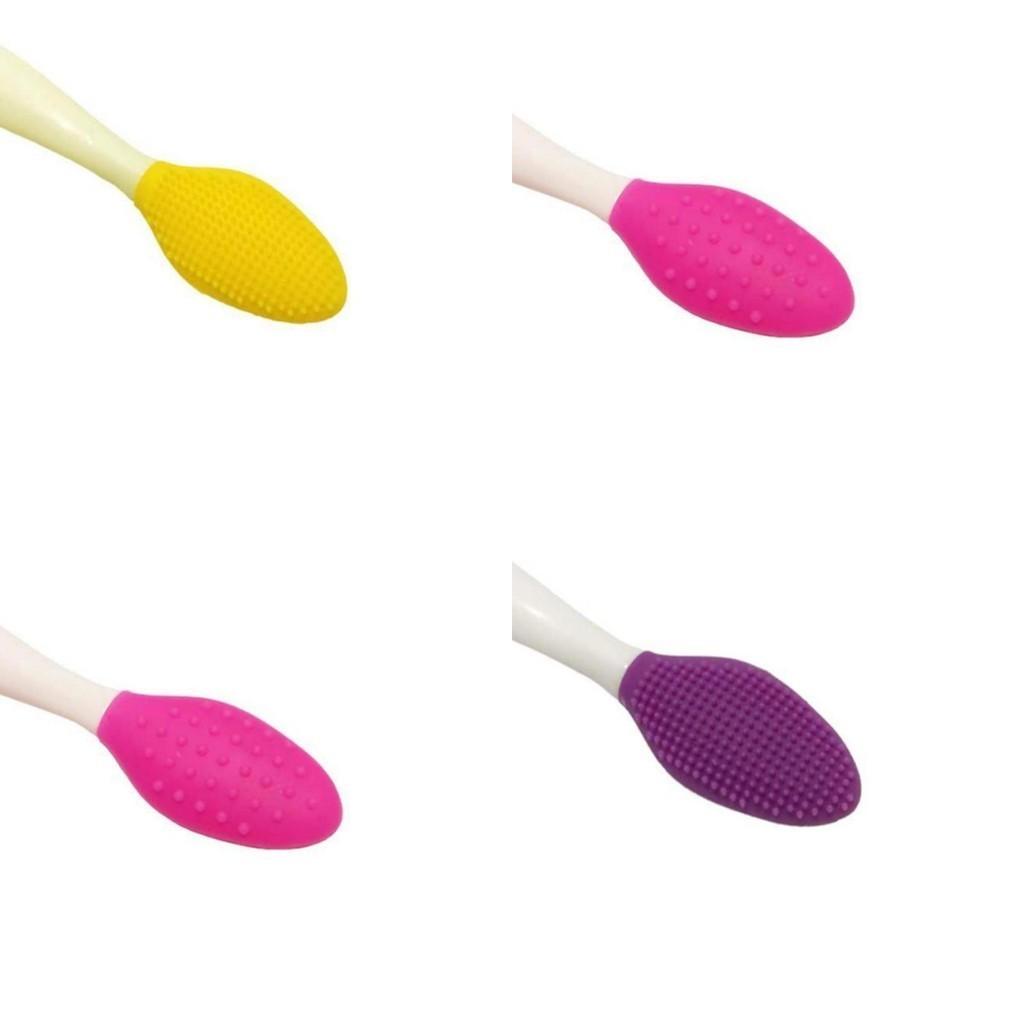 Мягкая силиконовая щеточка для умывания лица для отшелушивания и удаления черных точек