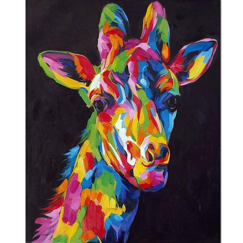 Картина маслом DIY 5D алмазная живопись полный круглый набор для вышивки крестом из смолы мультфильм животных Алмазная вышивка мозаика подарок ручной работы