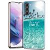 Летняя пляжная сцена на закате на море Пальма Чехол для телефона для Samsung A16 A17 A26 A36 A37 A56 A57 A12 A22 A32 A52S A07 A06 A02S A