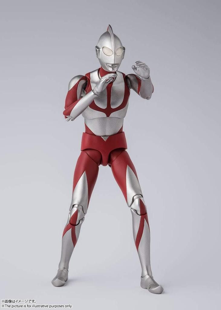 SHFiguarts Ультрамен (Шин Ультрамен) Подвижная фигурка диаметром около 150 мм, окрашенная из АБС-пластика и ПВХ BAS60867