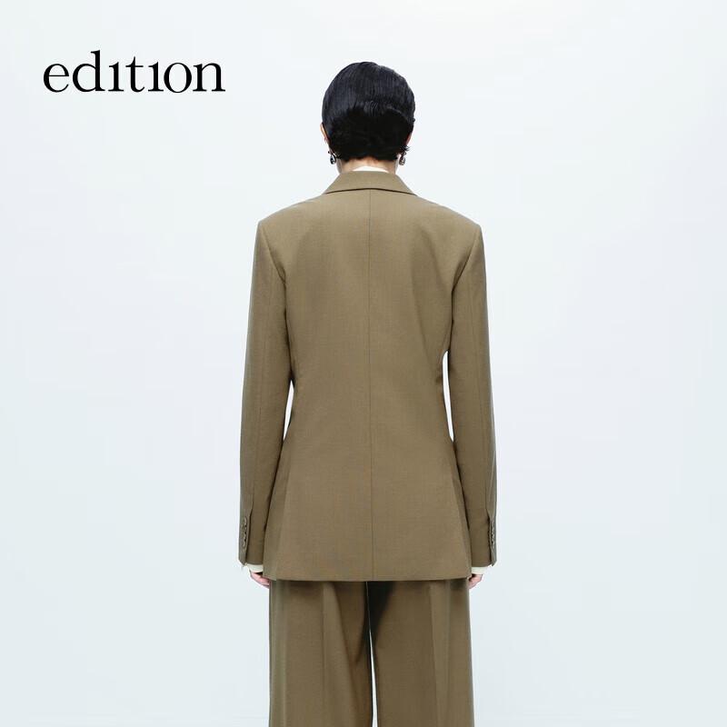 Edition Women's 2024 Winter Wool Slim-Fit Suit Jacket