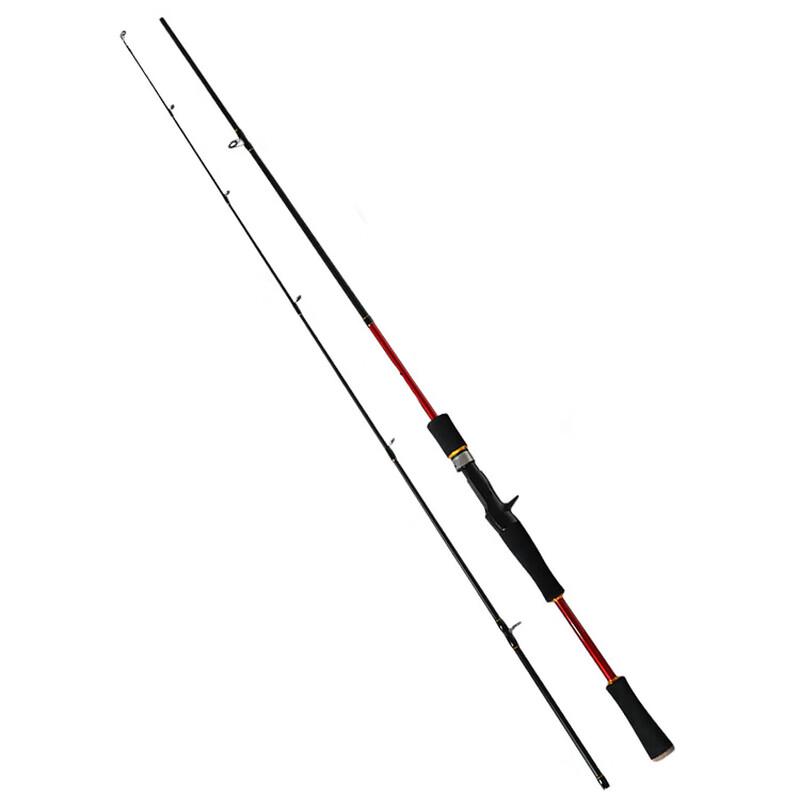 Brangdy 1.8M Red Carbon Gun Handle Lure Fishing Rod