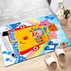 Custom Flim Flim Mat Personalized Name, Polyester Washable Indoor Entryway Rug, Gift for Christmas, Easter, Thanksgiving Day