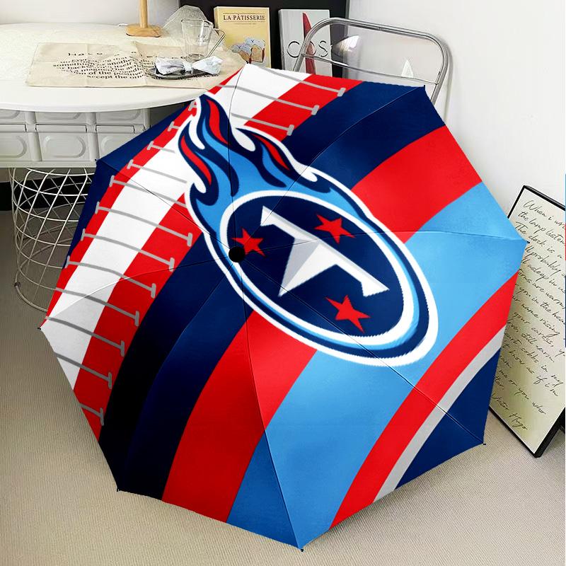 Tennessee Logo Art Umbrella Folding umbrella, automatic umbrella 8-Frame for Travel, camping Use Gift for Halloween Christmas