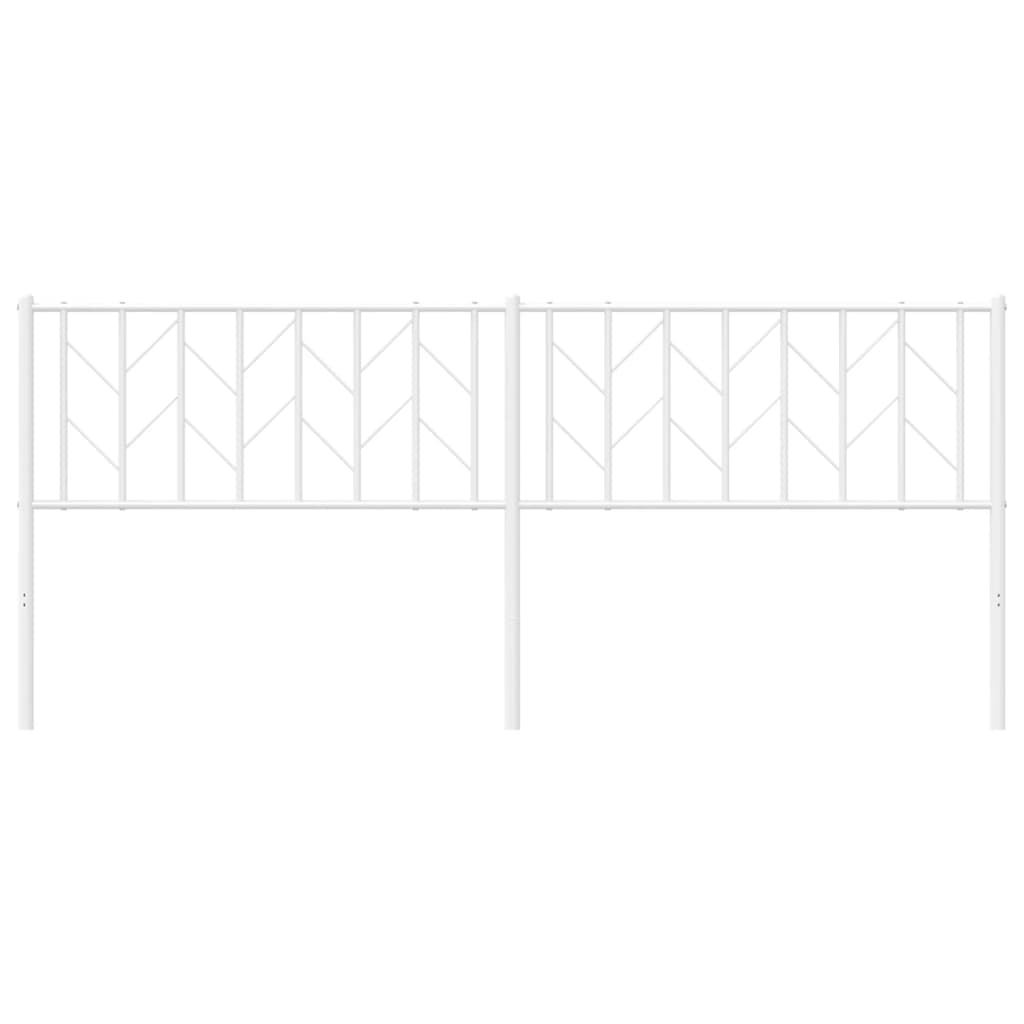 Replacement Headboard Metal White 200 cm