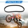 Motoforti Drive Belt for LEAD 110 for NHX110 for SCR110 for GFM 110cc CVT Wear-Resistant Black Powersports V-Belt