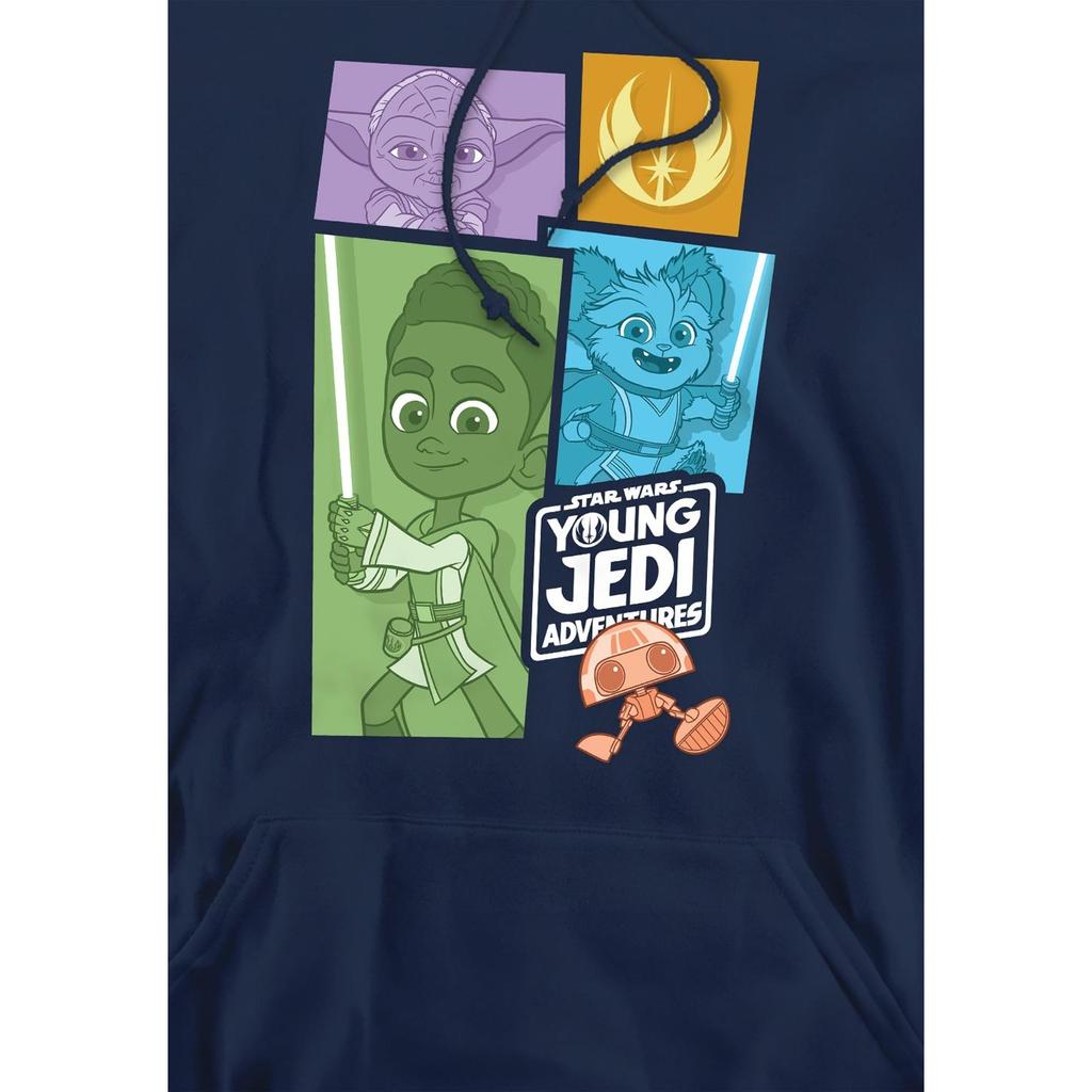 STAR WARS Мужская толстовка с капюшоном Young Jedi Adventure Blocks