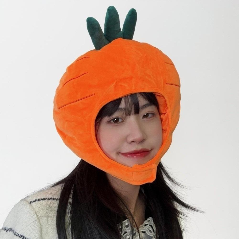 Creative Fruit and Vegetable Hat Playful Pullover Cap Lemon Nutrition Month Hat  Kids Adults