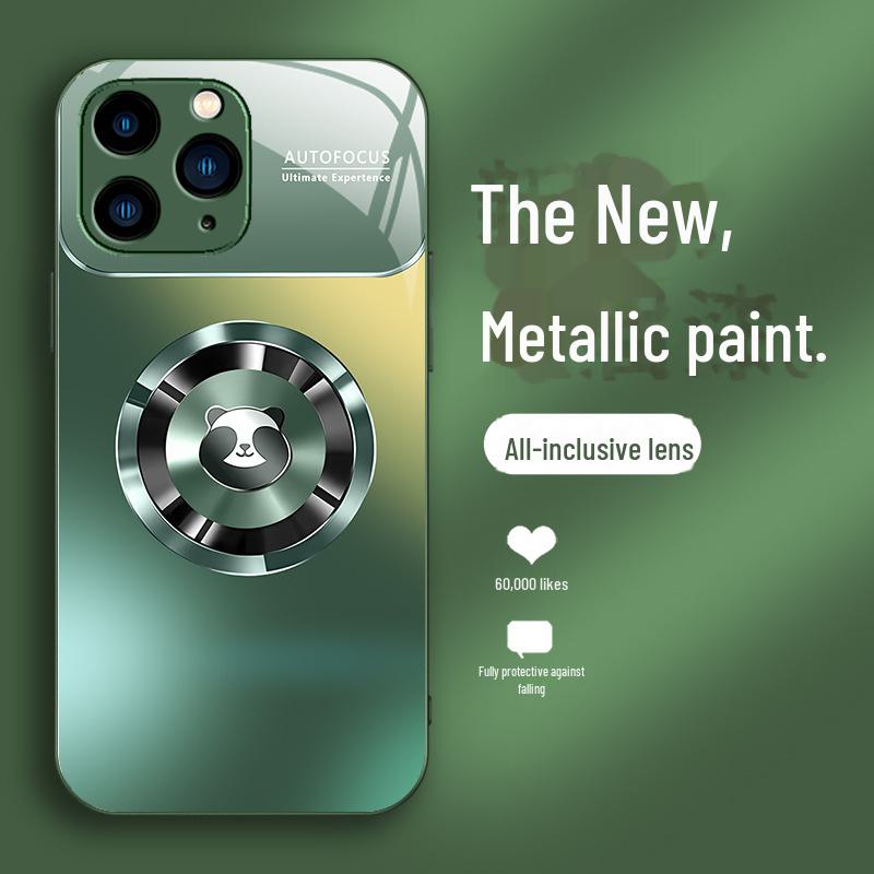 Чехол Apple 15 Gradient Panda для всех моделей 14ProMax, в комплект входит Mini