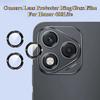 1-2Set For Honor 400 Lite Ultra Thin Clear Back Camera Lens Protector Metal Ring Guard Tempered HD Glass Film Cover Cap