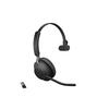 Jabra Evolve2 65 - USB-A MS Teams Mono - Noir