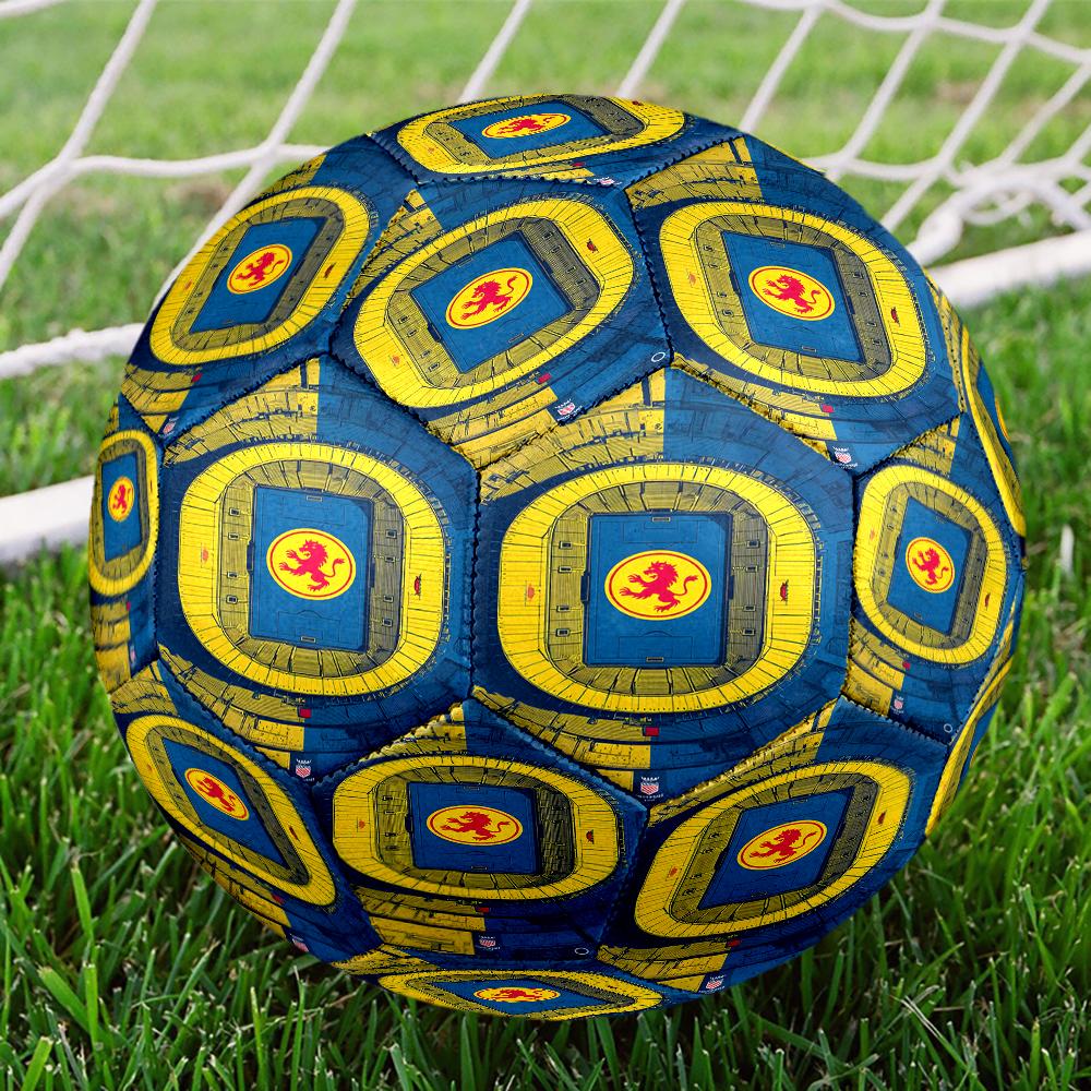 Braunsch-weiger Sports Emblem Size 5 Soccer Balls, Anti-Slip, Protective Football, Outdoor Sport, a Unique Gift Suitable for him/her, Birthdays