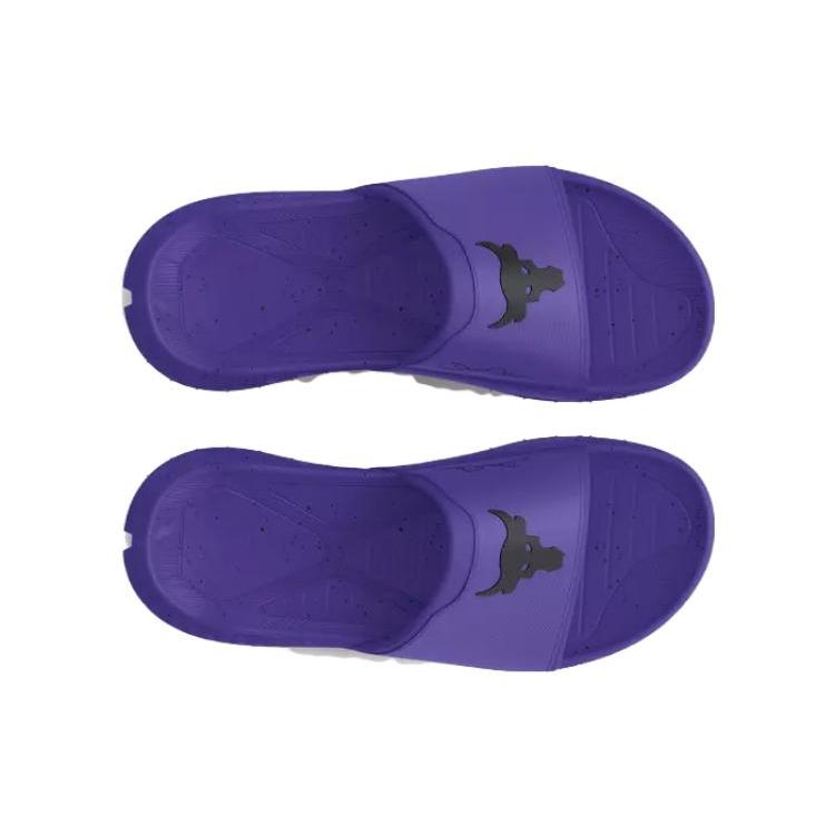 Under Armour Project Rock 3 Slides 'Purple' 3026034500