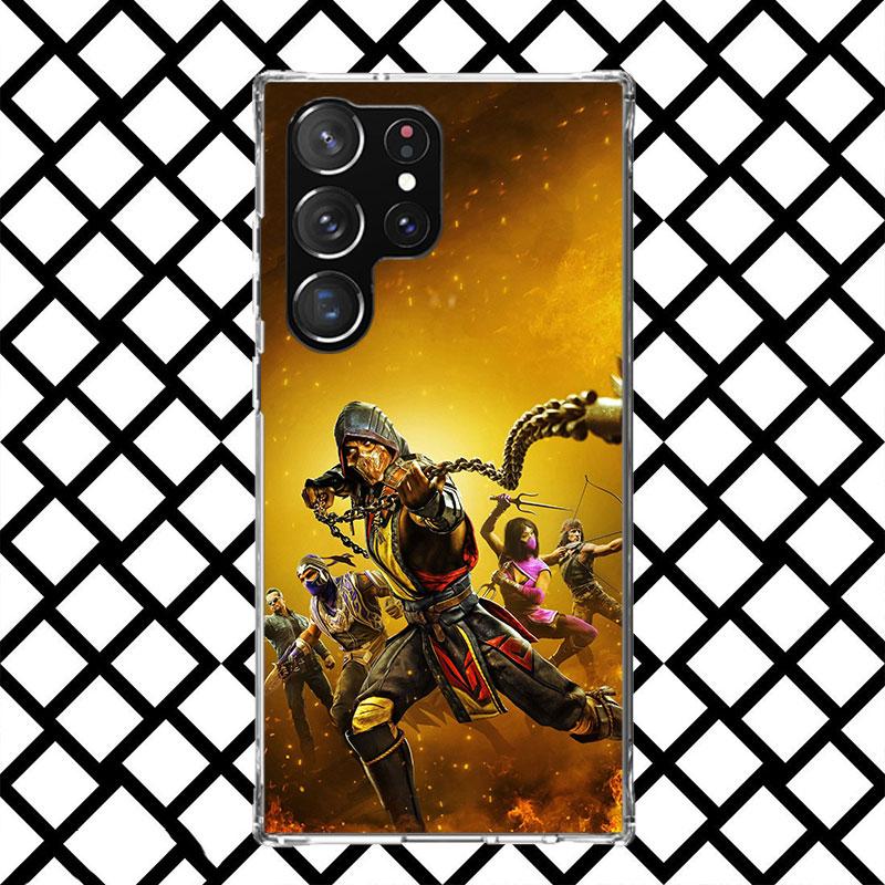 Mortal Kombat Phone Case for Samsung Galaxy S26 S25 Edge S24 S23 Ultra S22 Plus S21 FE S20 + Soft Cover Print Fundas Galaxy S25