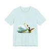 Swan And Duck Wildlife Pond Graphic Tee